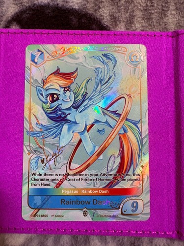 Twilight Sparkle Gold Rare Signature (BP01-GR01) Fantasy