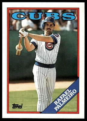 1988 Topps #186 Rafael Palmeiro [GOATCARDS] - Image 1 of 2