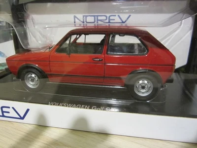 VW VOLKSWAGEN - GOLF GTi de 1977  red au 1/18 de NOREV 188485 - Photo 1/4
