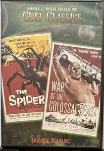 The Spider-1958/ War of the Colossal Beast- 1958  (DVD) HORROR Sci Fi - Imagen 1 de 3