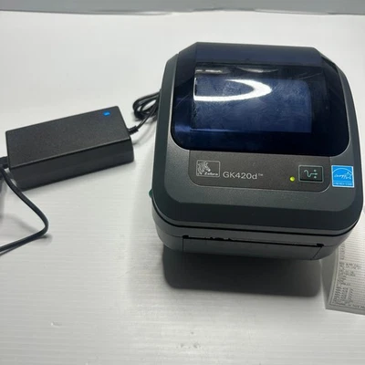 Zebra GK420d Direct Thermal Label Printer – USB/Ethernet – GK42-202540-000 - Image 1 of 4