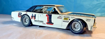Neil Bonnett #1 B & H MOTORS 1964 Chevelle Clear Window Bank 1 Of 720 dirt track - Image 1 of 4