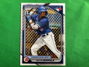 2024 Bowman Prospects #BP142 Arjun Nimmala Toronto Blue Jays - Bild 1 von 1