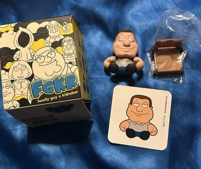 Kidrobot Family Guy Mini Series 1 - Joe Swanson 1/16 w/ Accessories & Box - Image 1 of 4