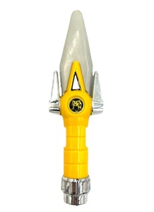 Mighty Morphin Power Rangers 5 en 1 Power Blaster 1995 Amarillo Ranger Sai Dagger - Imagen 1 de 8
