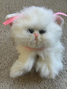 1995 Tyco Kitty Kätzchen Fancy Kitten weiß Perser Plüschkatze - Bild 1 von 18