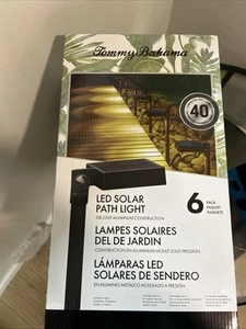 Tommy Bahama Solar LED Path Light (Pack of 6) Brand New - Picture 1 of 2