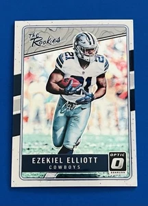 Tarjeta insertada Donruss Optic Ezekiel Elliott The Rookies The Rookies 2016 #TR-EE - Imagen 1 de 2