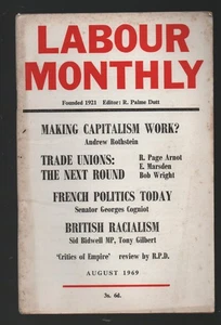 Labour Monthly August 1969 (E65p) - Bild 1 von 1