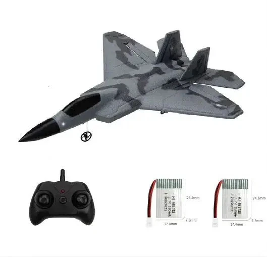 Mini RC Drone & Plane SU35/SU57 – 2.4G LED Remote Control Foam Aircraft Toy - Image 1 of 4