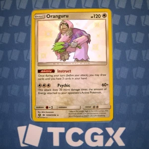 Pokemon - Oranguru - SV44/SV94 - SM Hidden Fates - Holo - Holo Brillante Holo Raro Casi Nuevo - Imagen 1 de 1