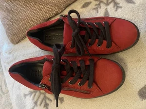 Hotter Chase Trainers Women’s UK Size  4 Red Ex condition  - Picture 1 of 5