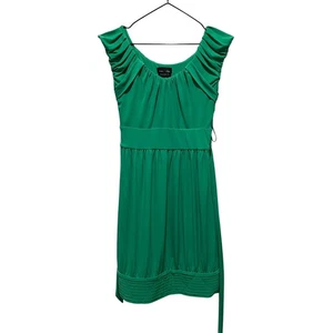 Max and Cleo Damen grün Y2K Jersey Strickkleid Gr. 2 Party Vintage - Bild 1 von 7