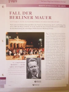 La caída del Muro de Berlín historia europea desde 1945 - Imagen 1 de 1