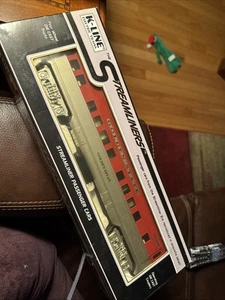 K-Line Scala O Streamliners Rock Island Golden State Gold Divan auto passeggeri - Foto 1 di 9