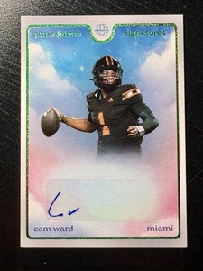 2025 Meridian Pulse Cam Ward #AT-CW Atmosphere Signatures Auto /15 Miami - Picture 1 of 2