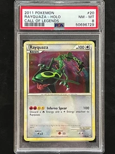 Pokemon Rayquaza Holo - Call of Legends - 20/95 - PSA 8 - Picture 1 of 2
