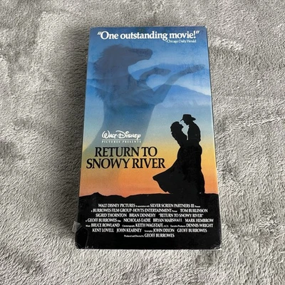 Return to Snowy River VHS 1988 NEW Sealed Watermark of Disney Home Entertainment - Image 1 of 4