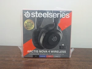 NEW SteelSeries Arctis Nova 4 - Wireless Gaming Headset - Black - Multi Platform - Picture 1 of 4