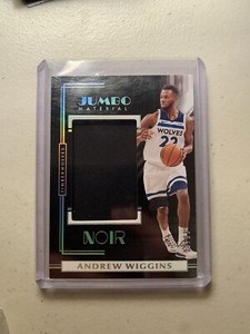 2020 Noir Andrew Wiggins Jumbo Material /99