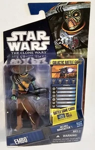 STAR WARS THE CLONE WARS CW33 EMBO mit BOWCASTER 3,75" FIGUR SCHNELLER VERSAND - Bild 1 von 4