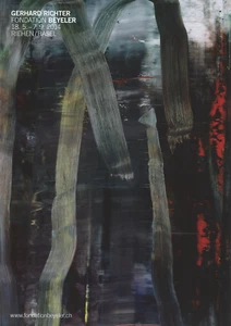 GERHARD RICHTER Wald (Forest) (sm) 16.5" x 11.75" Poster 2014 Contemporary Gray - Picture 1 of 1