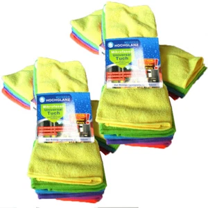 24er SET MICROFASERTÜCHER PUTZTÜCHER IN 6 TRENDIGEN FARBEN Ca. 30x30 CM TUCH 71 - Bild 1 von 1