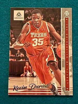 Kevin Durant - 2022 Panini Chronicles Luminance Draft Picks #47 -Texas Longhorns - Image 1 of 2