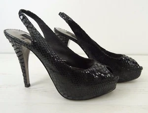 Steve Madden Platforms Stiletto Sling back Heels Size 7 Gently Used - Picture 1 of 10