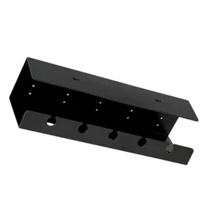 Under Table Cord Organizer No Drill Cable Management Shelf Under Desk Plastic - Photo 1/12