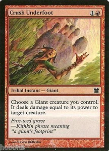 MTG - Modern Masters - Crush Underfoot - 2X - Lámina - Casi nuevo - Imagen 1 de 1