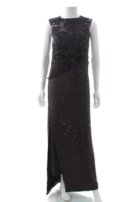 Maison Margiela Sequin Embellished Gown / Black Metallic / RRP: £3,295.00 - Image 1 of 4