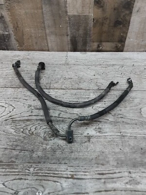 2009 09 06-11 Kawasaki Ninja ZX14 ZX-14 pinzas de freno de disco delanteras mangueras líneas Foto 1 de 4