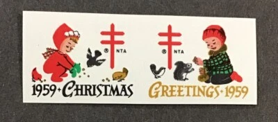 US 1959 XF MNH SC# WX197 Imperf Pair Error,       (W53) - Image 1 of 2