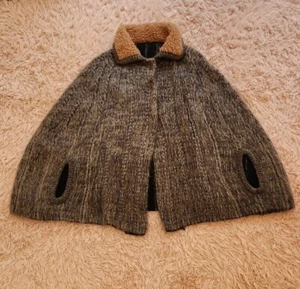 Capa poncho mohair PRADA - Imagen 1 de 14