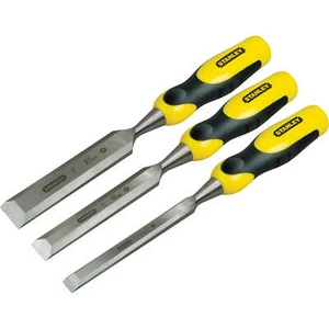 Stanley 3 Piece Dynagrip Bevel Edge Chisel Set - Picture 1 of 1