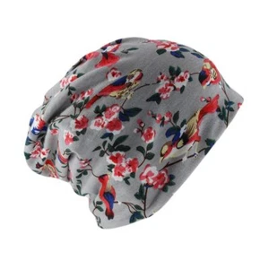 Mütze Beanie Slouch Damen Mädchen Vögelchen NEU  - Bild 1 von 1