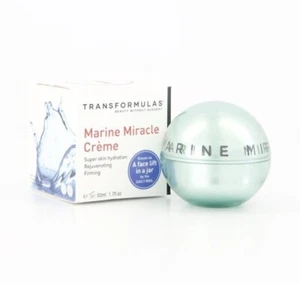 x2 Transformulas Marine Miracle Crème Cream Super Skin Hydration 50ml, FREE POST - Picture 1 of 14