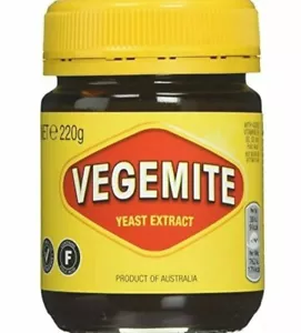 Jarra Vegemite 220 g. ¡Vendedor australiano Happy Little Vegemite! Envíos desde EE. UU. - Imagen 1 de 5