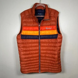 Cotopaxi Fuego Down Vest 800 Fill Jacket Full Zip Lightweight Orange Mens XXL - Picture 1 of 12