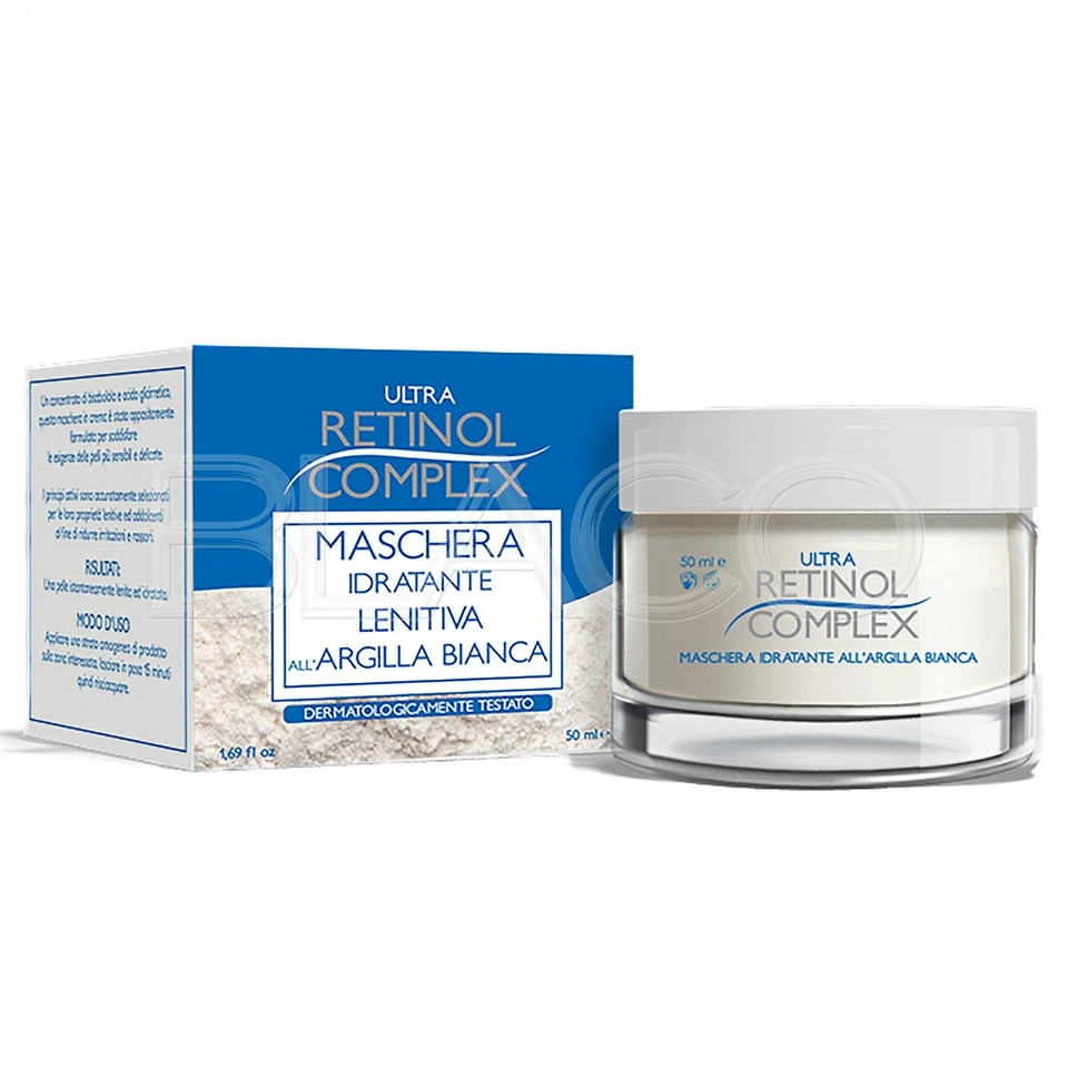 Ultra Retinol Complex Maschera Argilla Bianca - 50ml