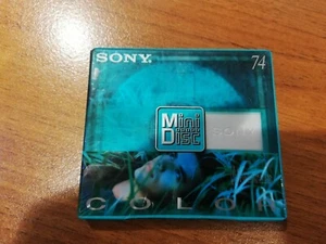 Sony Mini Disc - MDW74CRG - 1Stk. Grün - 74 Min. - Imagen 1 de 1