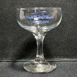 Taza de vidrio Eastmoor High School HS Senior Prom usada vintage mayo 1982 - Imagen 1 de 11