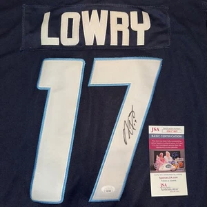 ADAM LOWRY WINNIPEG JETS SIGNED / AUTOGRAPHED JERSEY JSA COA!! - Picture 1 of 1