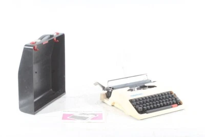 alte Schreibmaschine Reiseschreibmaschine Koffer Robotron Cella 1001  Requist - Bild 1 von 4