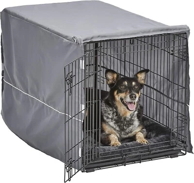 MidWest Homes for Pets Double Door Dog Crate Kit 36"L x 23"W x 25"H - Image 1 of 4