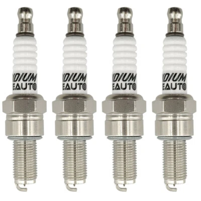 4X Iridium Spark Plugs For 2004-2013 Honda CBR1000RR CBR600RR Interceptor 800 - Image 1 of 4