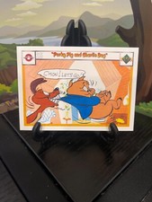 1990 Upper Deck Comic Ball Porky Pig and Charlie Dog #25