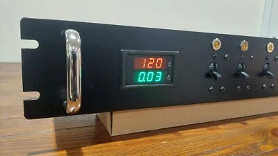 Power Distro 30A/120V Rackmount PDU. Comes with 30A Twistlock input connector. - Image 1 of 4