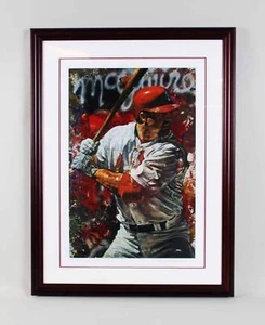 Mark McGwire Lithograph Signed by Stephen Holland AP 19/50 - COA - Picture 1 of 4